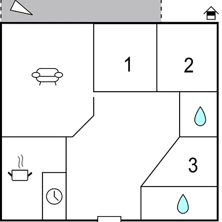 Appartamento Gorgeous In Fleringen